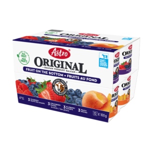 Yogurt Cups, Fieldberry, Strawberry, Blueberry, Peach