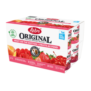 Yogurt Cups, Nectarine, Raspberry, Strawberry, Cherry