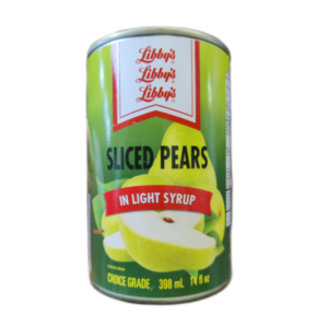 Libby’s – Sliced Pears in Light Syrup