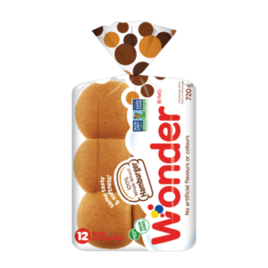 Wonder – Hamburger Buns, whole wheat