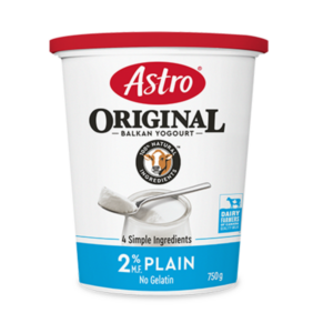 Yogurt Tubs, Plain, 2%