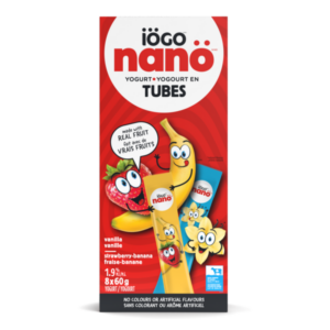Yogurt Tubes, Vanilla & Strawberry-Banana