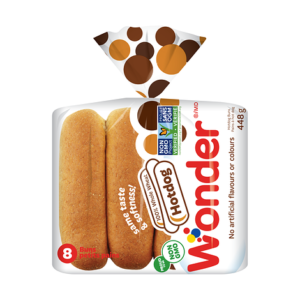 Wonder – Hotdog Buns, Whole Wheat