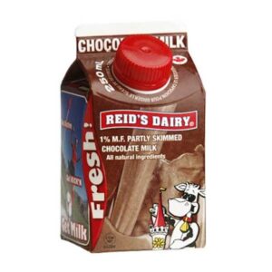 Milk Cartons, Individual Sized, Chocolate 1%