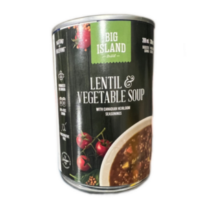 Big Island – Lentil & Vegetable Soup