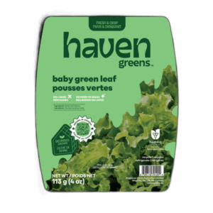 Baby Leaf Lettuce, Green