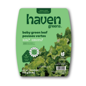 Baby Leaf Lettuce, Green