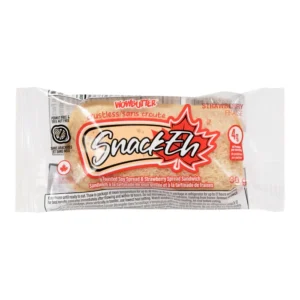 SnackEh Sandwiches, WowButter and Strawberry Jam